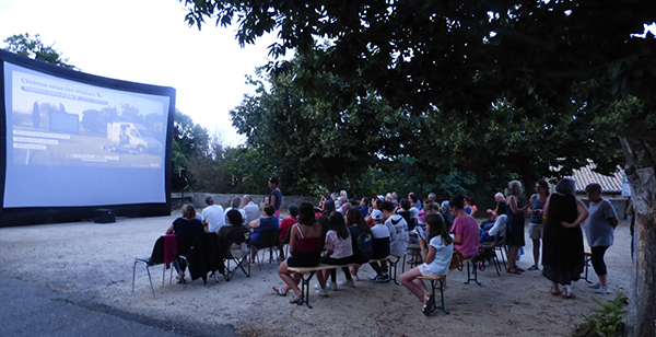 cinema de plein air sanilhac ardeche